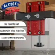 Cabinet Door Installation Positioner Jig for Effortless Hardware Woodworking