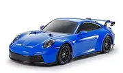 Tamiya 58712 1:10 Porsche 911 GT3 (992) TT-02 Remote Control Car, Vehicle, Model Building, Hobby, RC Kit, Unpainted