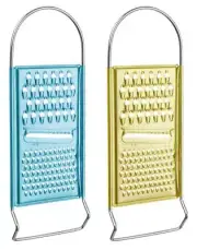 Metal Stainless Vegetable Slicer - Pack of 2 - Handheld Lime Zester - Kitchen...