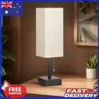 Modern Table Lamp Reading Lamp Fabric Lampshade Small Night Light for Home Decor