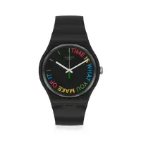 在飛比找momo購物網優惠-【SWATCH】New Gent 原創系列手錶 FREETI