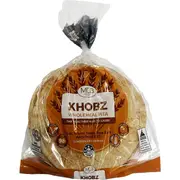 MEB Foods Khobz Wholemeal Lebanese Pita 5 pack