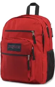 Jansport Big Student Laptop Backpack-Red Tape. (BRAND NEW)