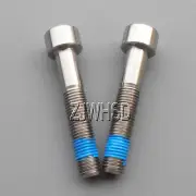2pcs M8 x 1x 45 mm Titanium Ti Screw Bolt Allen Hex Socket Cap Head ThreadLocker