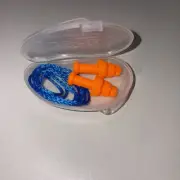10 Pairs Howard Leight by Honeywell Reusable Ear Plugs - Corded Earplugs + Case