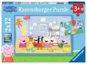 Peppa Pig Adventures Jigsaw Puzzle 2x12pc ~ 3+ by Ravensburger