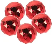 iplusmile 5pcs Tire Valve Stem Cap Replacement Lightweight Protective Cover for Car Bike Durable Design Easy Installation Keeps Tire Valves Clean