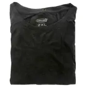 Bamboo Crew Tee - Charcoal Heather by Cariloha for Women - 1 Pc T-Shirt (2XL)