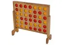 Wooden Mega Four In A Row Style Game Set 69x79cm Giant Sized Games Jenjo Games