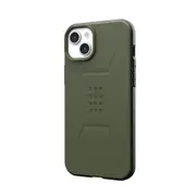 Urban Armour Gear Civilian MagSafe Phone Case For iPhone 15 Plus Olive Drab