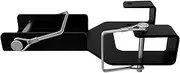 Garbage Hitch,Garbage Cans Hook Receiver,Garbage Hitch Receiver for Wheeled Garbage Cans or Garden Tool