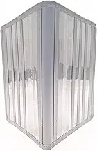 Leather (Gray) Literature Organizer - Magazines, Tracts, Brochures, Handbills, Publications, Leaflets, etc.