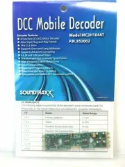 SoundTraxx 852002 MC2H104AT DCC Mobile Decoder, Atlas, HO Scale