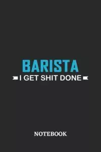 在飛比找博客來優惠-Barista I Get Shit Done Notebo