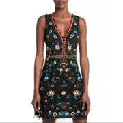Aidan Mattox Bead & Sequin Embroidered Dress 2 6 10