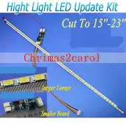 2 Set Universal LED Backlight Strip Kit,Update 15''-24'' CCFL LCD Monitor To LED