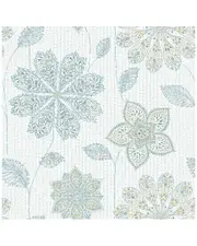 NuWallpaper Gypsy Floral Blue/Green Peel & Stick Wallpaper