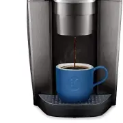 K-Elite Single Serve Coffee Maker - Brushed Slate, Iced Brew & Programmable