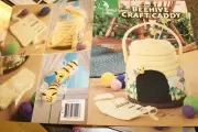 Annie's Attic Crochet Pattern 871420 Beehive Craft Caddy