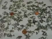 275 Pieces Assorted Sea Life Zinc Alloy Metal Charms Wholesale Bulk (PMS-51) ⭐