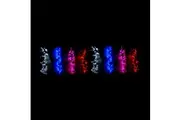 Clearance Christmas 800 LED Icicle Firecracker Cluster Lights Wave/Water Flow Function Effect 8m Long