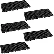 Homoyoyo 200 Cell Plant Germination Trays Lightweight Ventilated Seedling Starter Trays Pots for Home Use