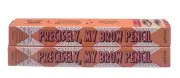 2 X Benefit Precisely My Brow Pencil 4 WARM DEEP BROWN 0.026 g Each Travel Size