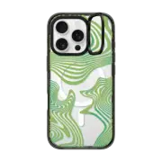 iPhone 16 Pro Impact Ring Stand Case MagSafe Compatible Wave Trip