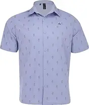 [adidas] Men's Go-to Resort Button Down Polo