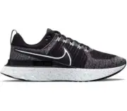 Nike React Infinity Run Flyknit 2 Black White Oreo Grey CT2357-101 sz 8.5 Men's