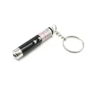 LED Pointer Pen Mini Dog Cat Pet Toy Red LED Light Interactive Training Black