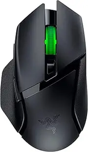 Razer Basilisk V3 X HyperSpeed - Customizable Wireless Gaming Mouse (Iconic Ergonomic Form with 9 Customisable Controls, HyperSpeed Wireless, 5G Advanced 18K Optical Sensor, Chroma RGB) Black