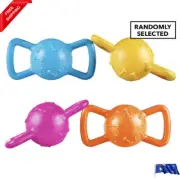 2x Paws & Claws Pet/Dog 19cm Super Tuff Tug-Of-War TPR Interactive Fun Toy Asst