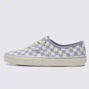 New Vans Authentic Checkerboard Lilac/True White Sneakers Low-Top Shoes 2024