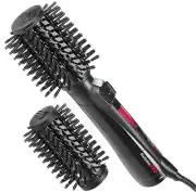 Babyliss Pro Ceramic Rotating Hot Air Styler Brush With 2 Barrels (40mm & 50mm)
