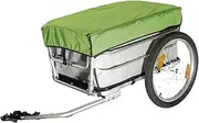 Bike Trailer 20 Inch Bike Cargo Luggage Trailer with Rain Cover, Aluminium Alloy Frame Bicycle Trailer, Luggage Cart, Mountain Bike Trailer