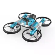 QY 2 in 1 Foldable, RC Quadcopter, 3 MP HD Camera, Wi-Fi Helicopter Drone in Blu