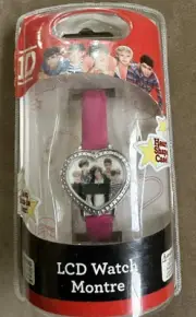 One Direction Watch New (Needs Battery) Analog Watch NIB Sealed 2013 ID Heart