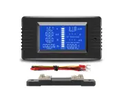 Youngly 200A LCD Display DC Battery Monitor Meter 200V Voltmeter Amp For RV System