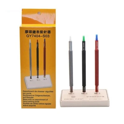 Watch Repair Tool 7404 Adhesive Head Needle Pen Double-Headed Installing Device