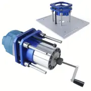 Woodworking Inverted Lifting Base Adjustable 0-54mm Lift Compatible with Outer Diameter 64-65mm Models Great for Milling