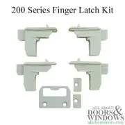 Andersen Double Hung Window Tilt Latch 200 Series Tilt Finger Latch Kit White