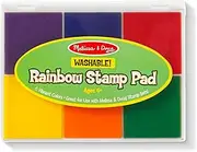 Melissa and Doug - Rainbow Stamp Pad 6 Colours