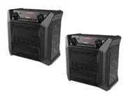 2 Pack ION Audio Sport Mk2 Wireless All-Weather Bluetooth Tailgater Speakers