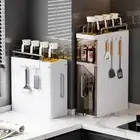 Pull-Out Kitchen Storage Rack 2/3 Layer Kitchen Spice Shelves Cabinet Storage
