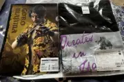 Yakuza Like a Dragon Goro Majima T-Shirt L Clear File Set JPN Limited Edition Ra