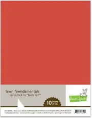Lawn Fawndamentals Cardstock White, Solid Colors, Textured Canvas