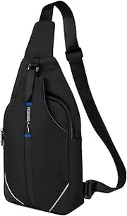 [Waterfly] Small Crossbody Sling Backpack,Anti Theft Backpack for Traveling Mini Sling Purse Chest Bags for Men&Women Multipurpose Casual Daypack Hiking Shoulder Bag