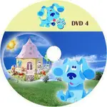 藍色斑點狗BLUE`S CLUES 9 DVD BLUE`S ROOM ALPHABET POWER 數學和英語字母教學