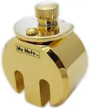 My Mute MM-C Cello Silencer Premium Gold Plated Finish Weight Approx. 9.2 oz (260 g)